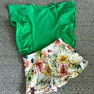 Short Floral Set